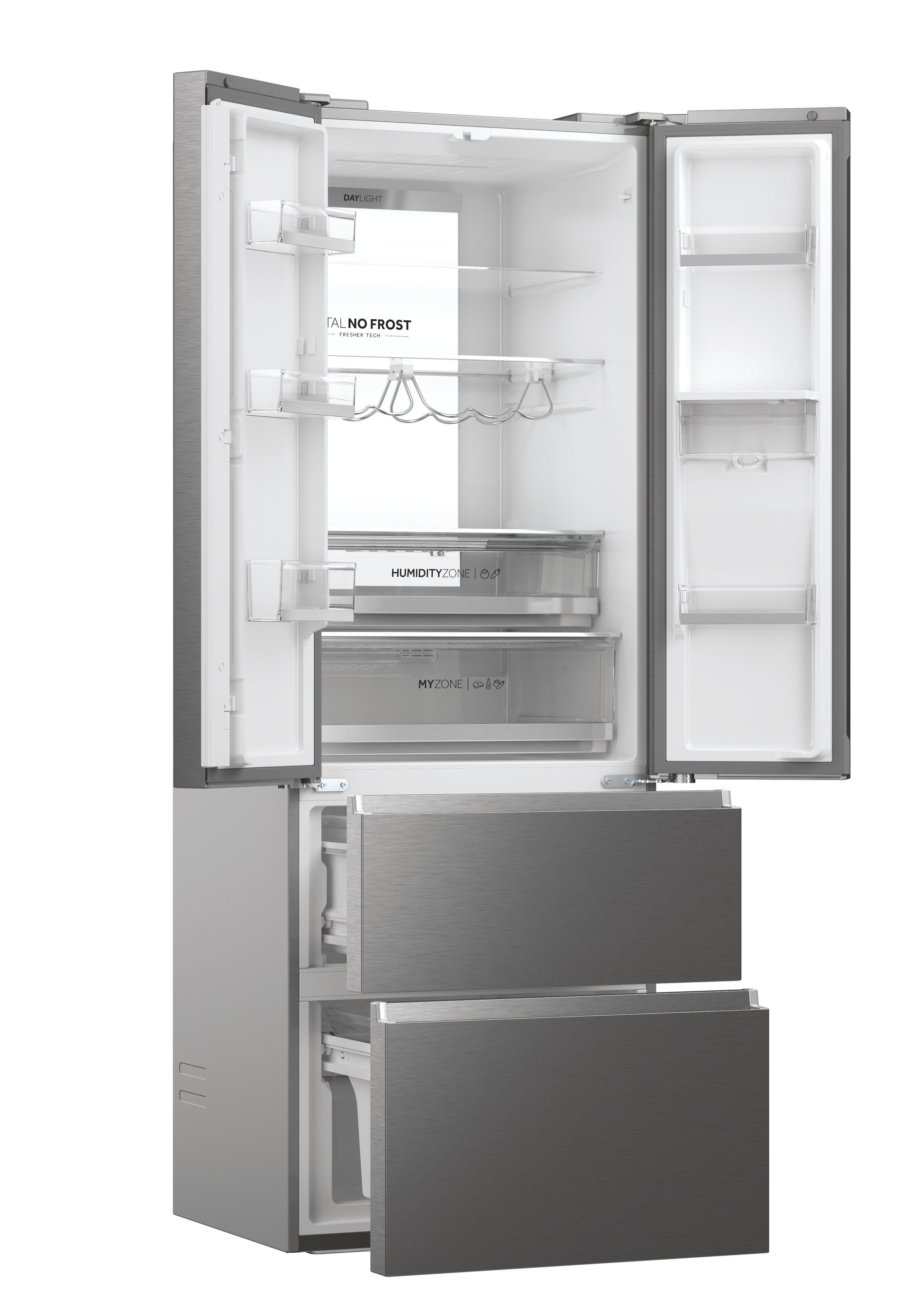 Frigorífico Americano Multiportas Independente HAIER HFW7720EWMP (477 L - 200,6x70x67,5 cm - 70 cm - Cinzento) — miniatura 4