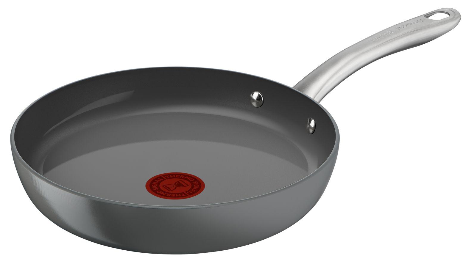 Frigideira TEFAL Renew+ C4240453 (Altura 7,1 cm - Cinzento)