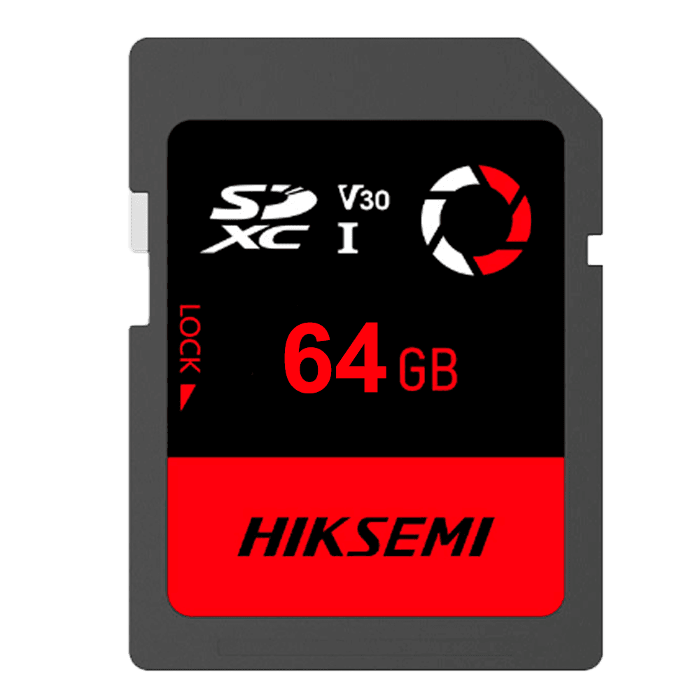 Cartão de Memória HIKVISION Hiksemi Capture 64GB P10 U3 (64GB - Até 180 MB/s)