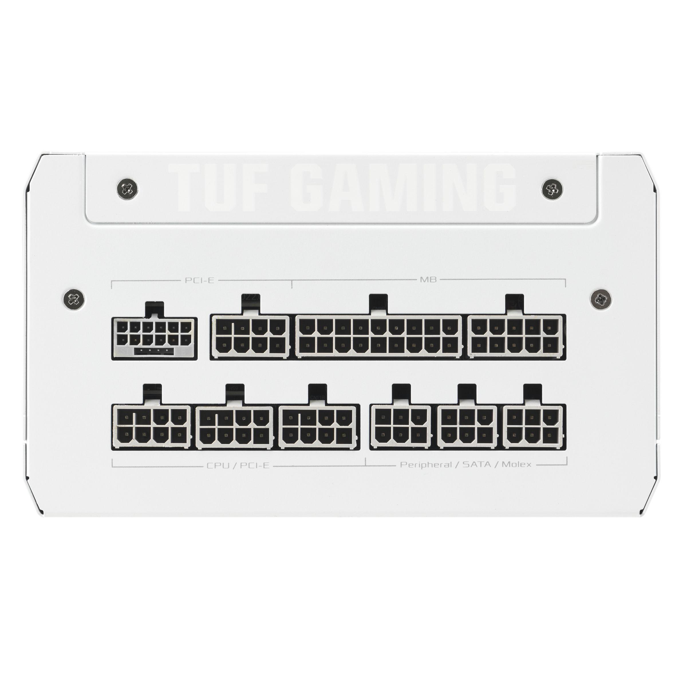 Fonte de Alimentação ASUS TUF Gaming 1000W Gold White Edition (ATX - 1000 W - 80 PLUS Gold - Branco), miniatura 10