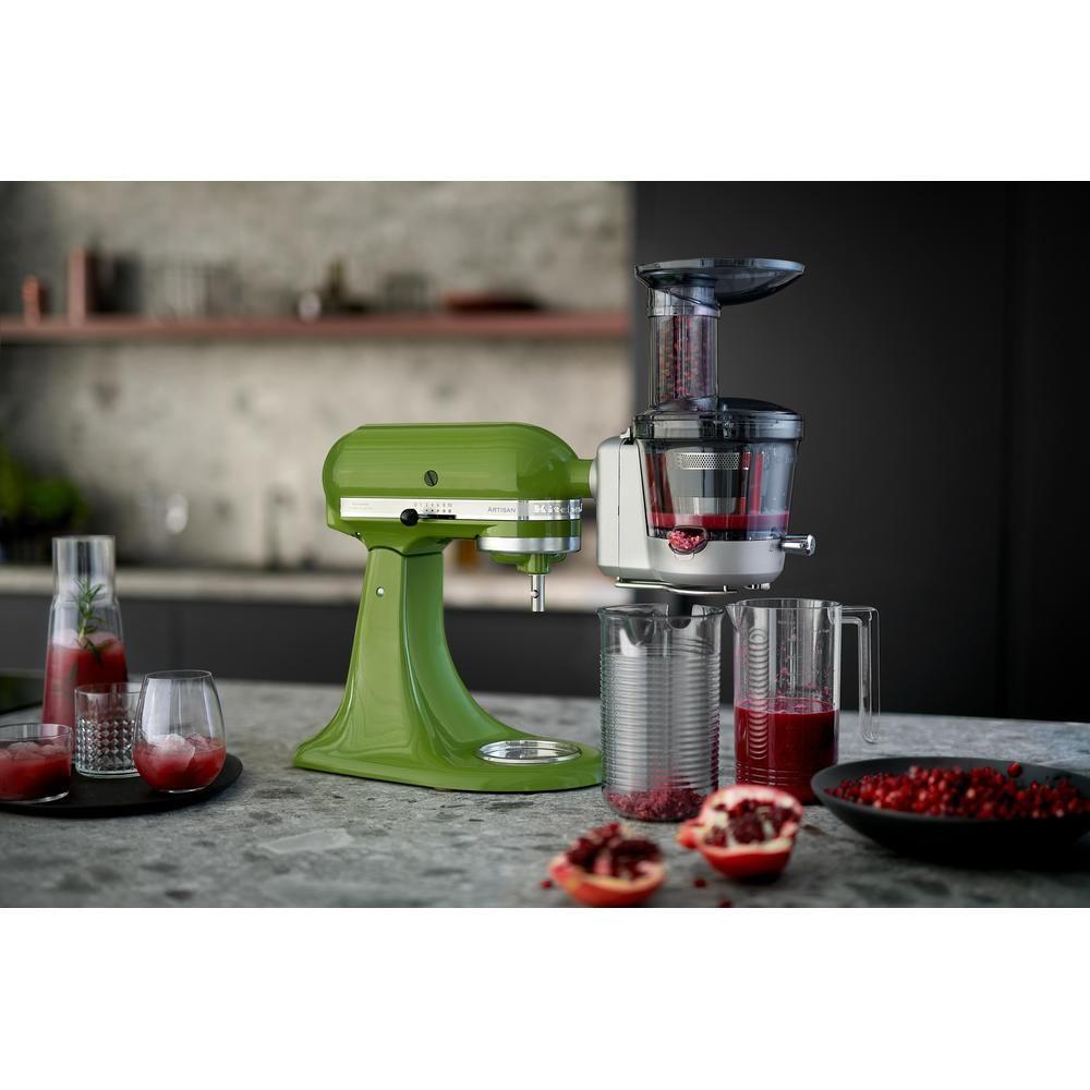 Acessório Espremedor Lento de Sumos KITCHENAID 5KSM1JA (Altura 29,5 cm - Prateado) — miniatura 2