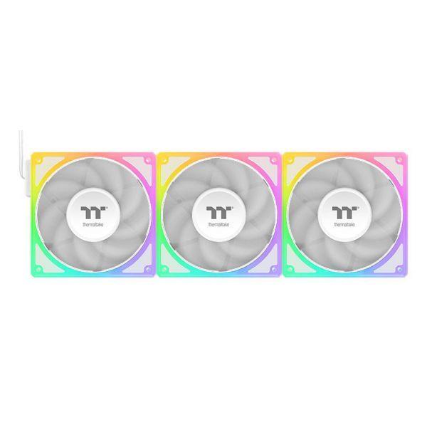 Conjunto de Ventoinhas para Caixa de PC THERMALTAKE TOUGHFAN EX 120 ARGB Sync (Multi - Branco)