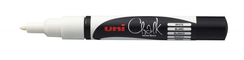 Marcador de Giz Líquido UNIBALL PWE-3MS (Branco)