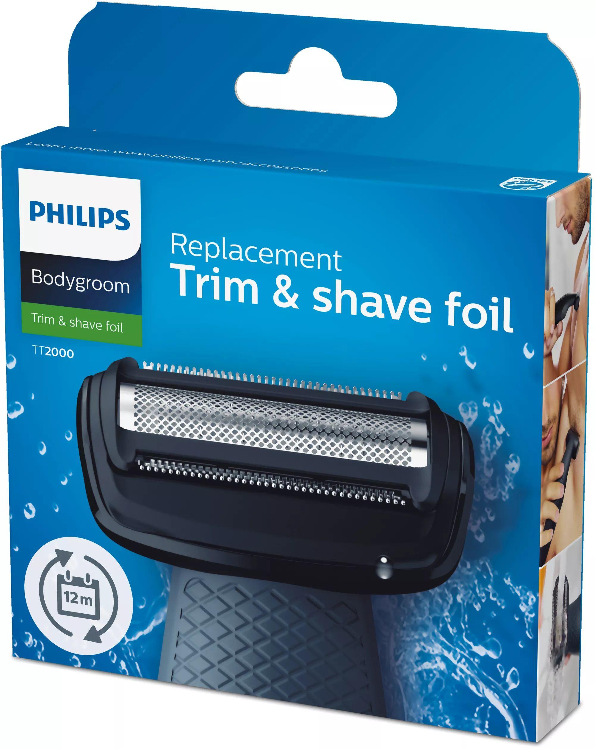 Rede de Corte de Substituição PHILIPS TT2000/43 (Preto e Aço Inoxidável) — miniatura 2