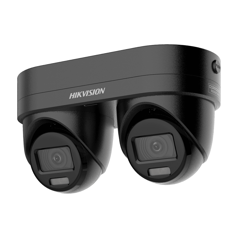 Câmara de Segurança IP Turret HIKVISION DS-2CD2346G3D-IZ2UY/SL(2.8/4)BLACK (4 MP - 2688 x 1520 pixels - PoE+)