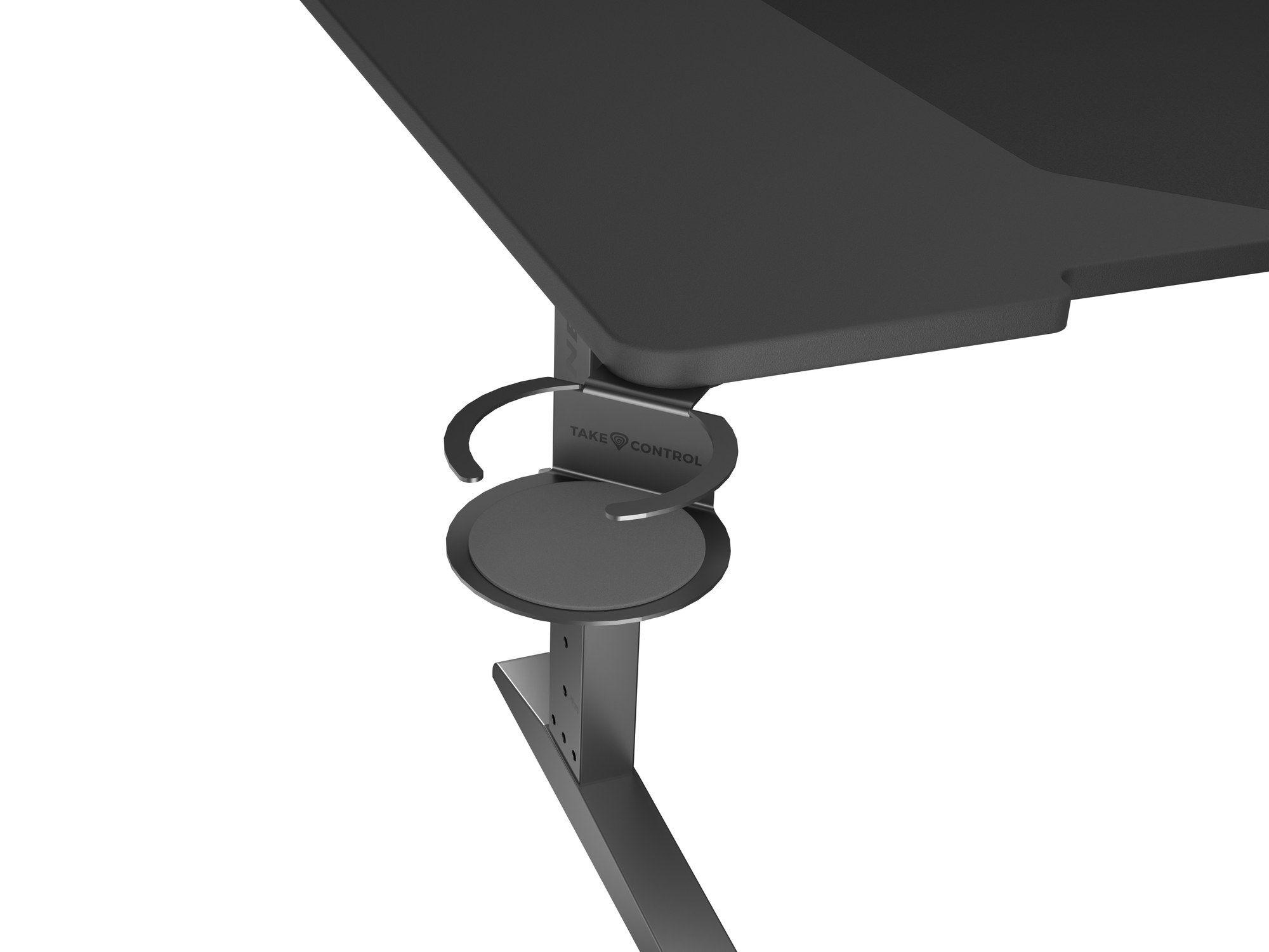 Secretária Gaming GENESIS Holm Modular 140 (1400 x 750 mm - Forma retangular - Multicor - Preto) — miniatura 7