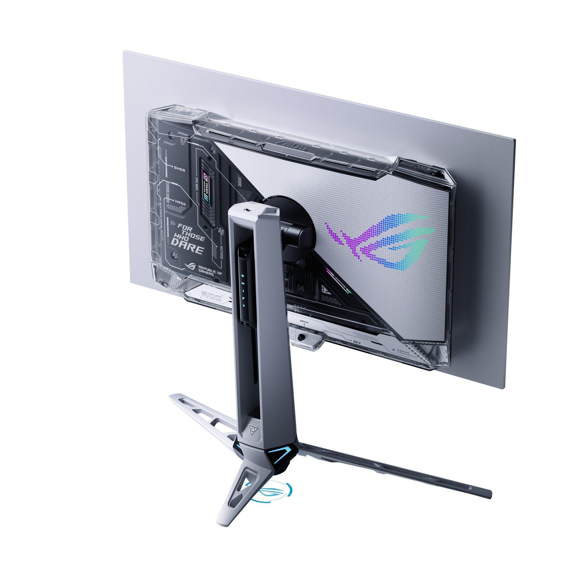 Monitor ASUS ROG Swift PG27AQWP-W (26,5" - WOLED - 540 Hz - Prateado) — miniatura 3