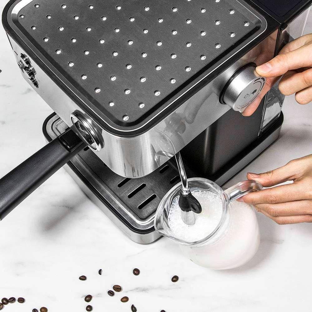 Máquina de Café Expresso CECOTEC Power Espresso 20 Professionale (Café moído - 850 W - 20 bar - Preto e Inox) — miniatura 6