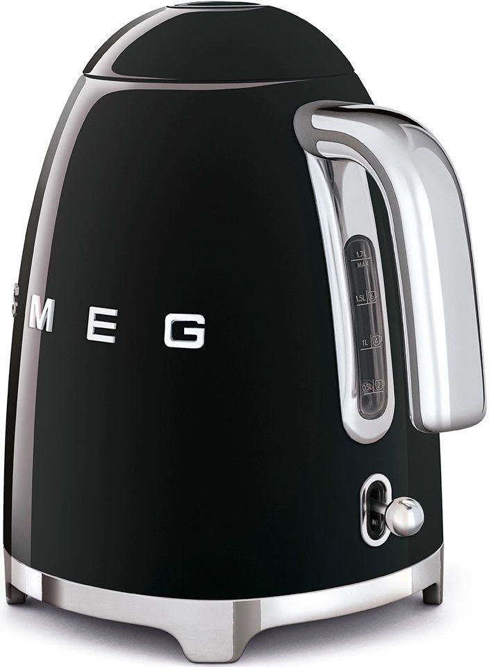 Jarro Elétrico SMEG KLF03BLEU (2400 W - 1,7 l - Plástico, Aço inoxidável - Preto) — miniatura 3
