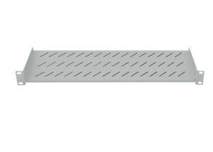 Prateleira de Rack LOGILINK SF1C25G (19" - 1U - 25 kg - Cinzento)