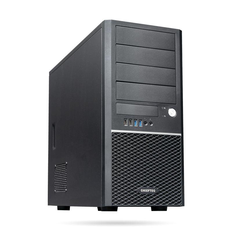 Caixa para Computador CHIEFTEC CM-25B-OP (ATX, Micro ATX, Mini-ITX - Torre - SECC - Preto)