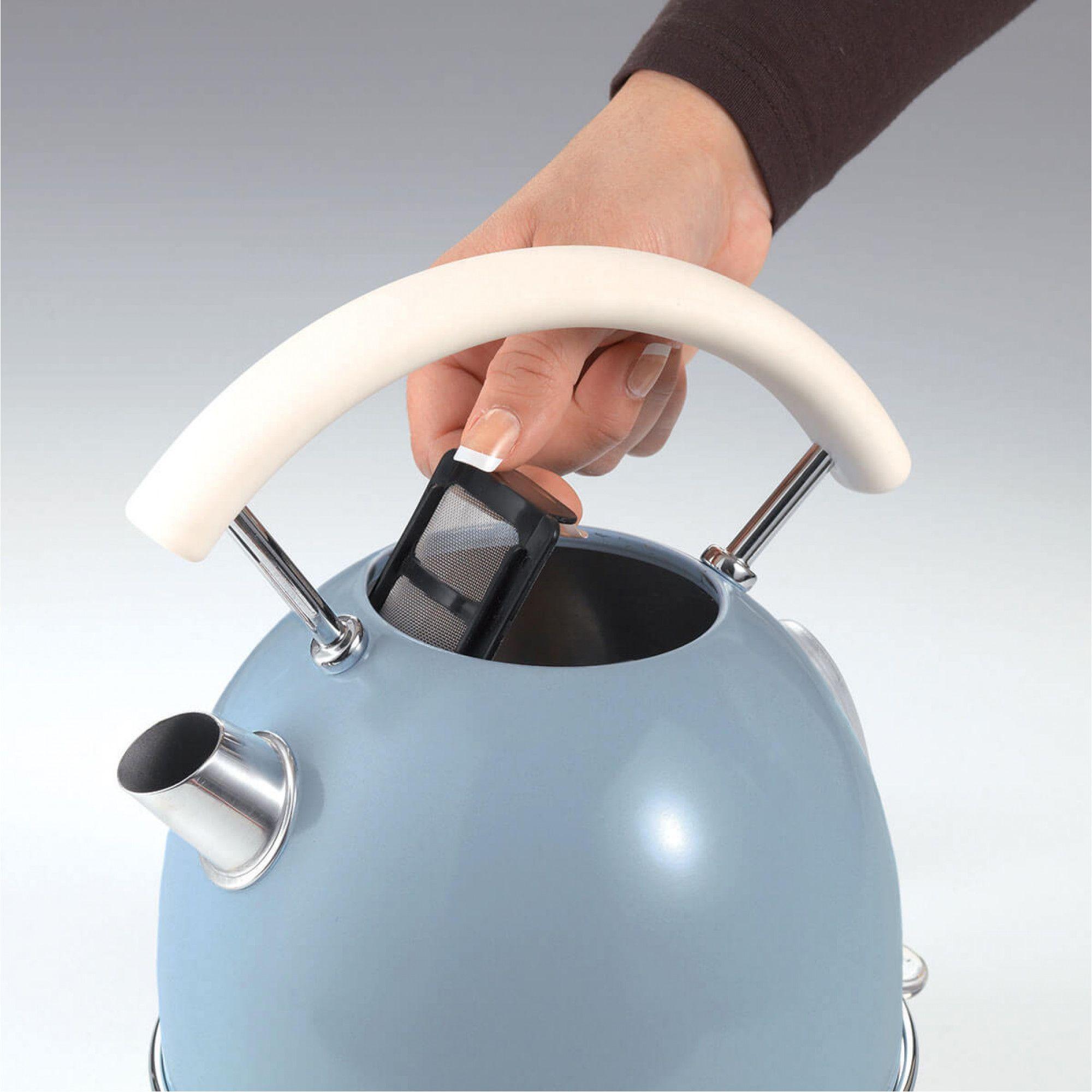 Jarro Elétrico ARIETE Vintage 2877/05 (2000 W - 1,7 l - Altura 28 cm - Azul-claro), miniatura 5