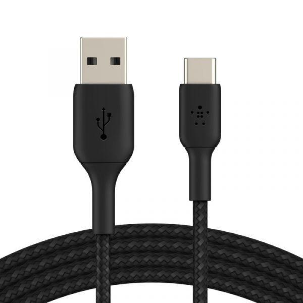 Cabo USB-C para USB-A BELKIN CAB002bt0MBK (0,15 m - USB-C - USB-A - Preto) — miniatura 2