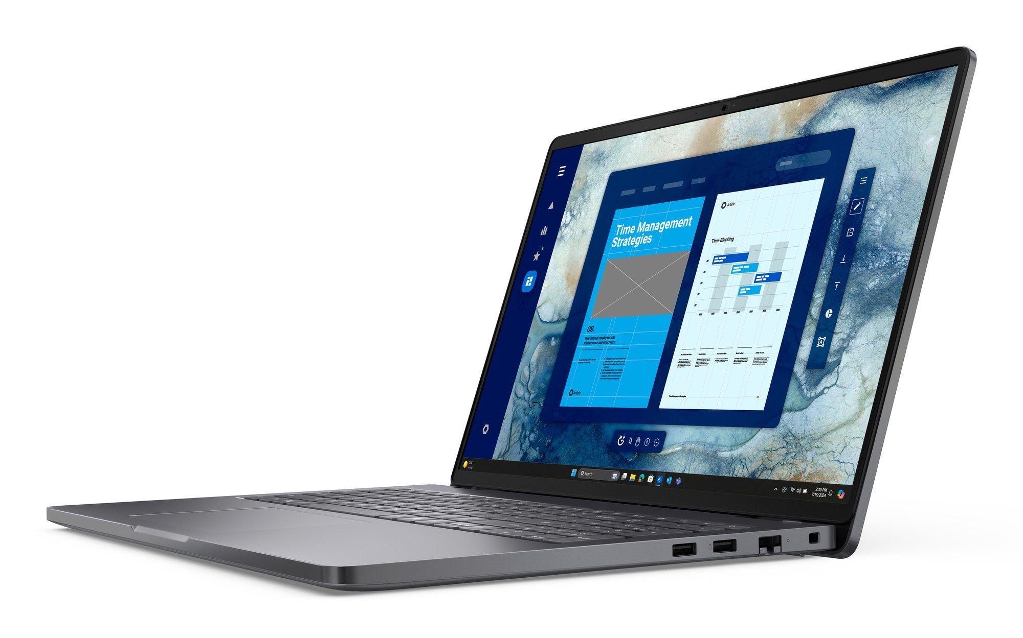 Computador Portátil DELL Pro 16 PC16250 (Intel Core Ultra 5 225U - 1 x 16 GB - 16" - Preto) — miniatura 3