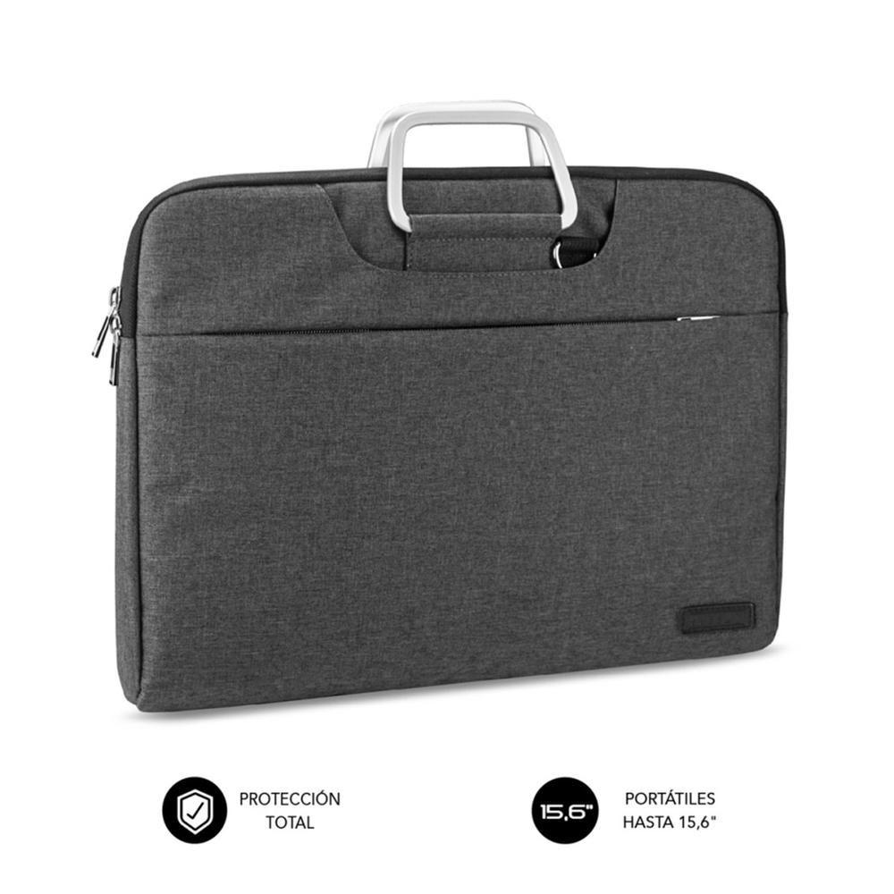 Bolsa para Portátil SUBBLIM Business Laptop Sleeve (39,6 cm - Altura 30 cm - Cinzento)