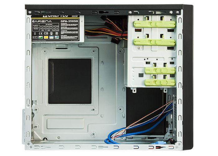 Caixa de Computador CHIEFTEC XT-01B-350GPB (Micro ATX - 350 W - Mini Tower - Preto) — miniatura 5