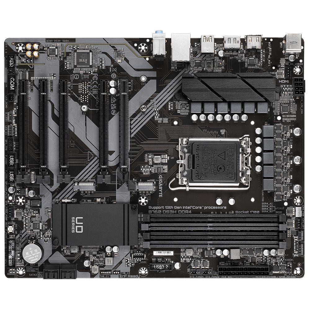 Placa-mãe GIGABYTE B760 DS3H DDR4 (LGA 1700 - ATX - Duplo canal) — miniatura 5