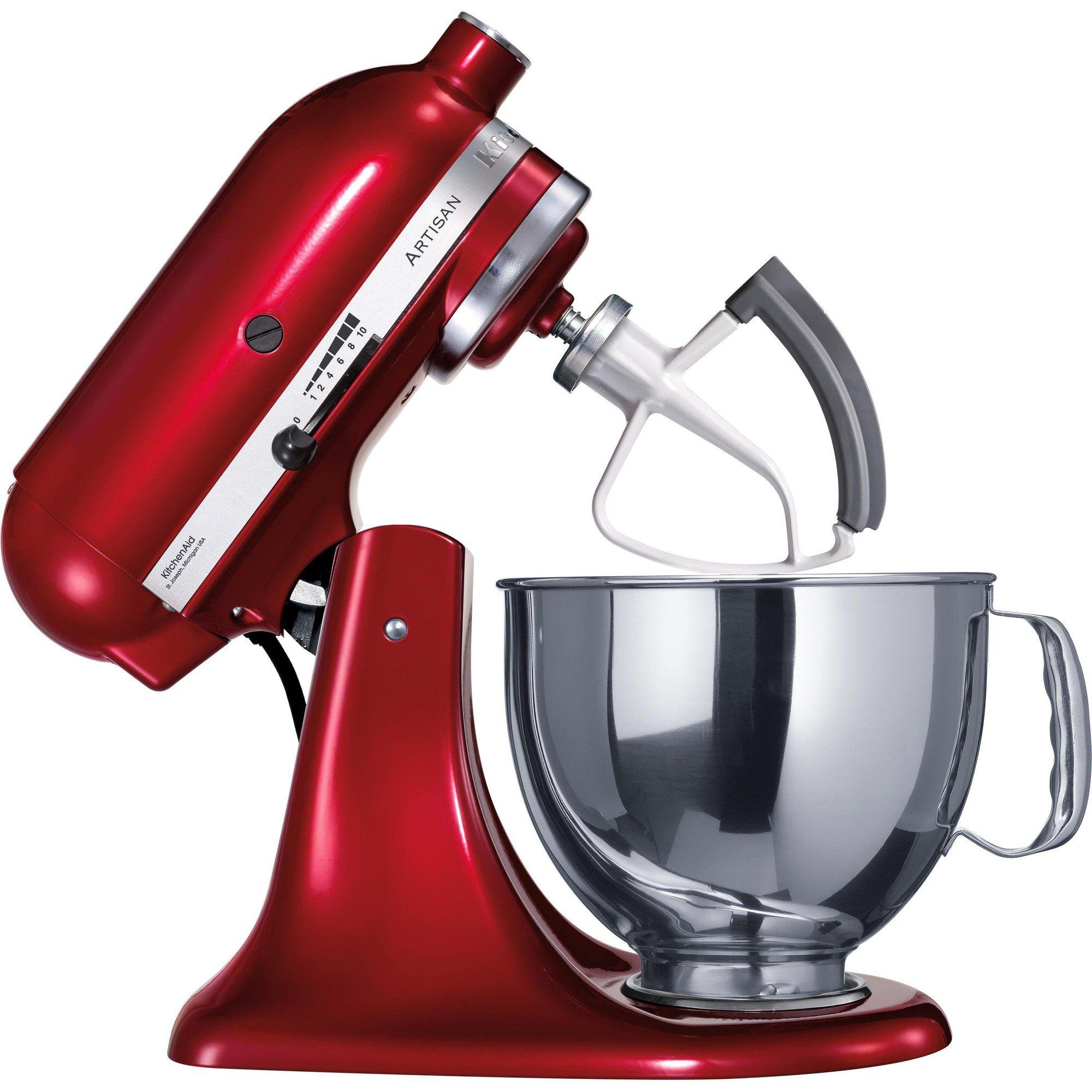 Batedor de Bordas Flexível KITCHENAID 5KFE5T (Altura 19 cm - Branco e Cinzento) — miniatura 2
