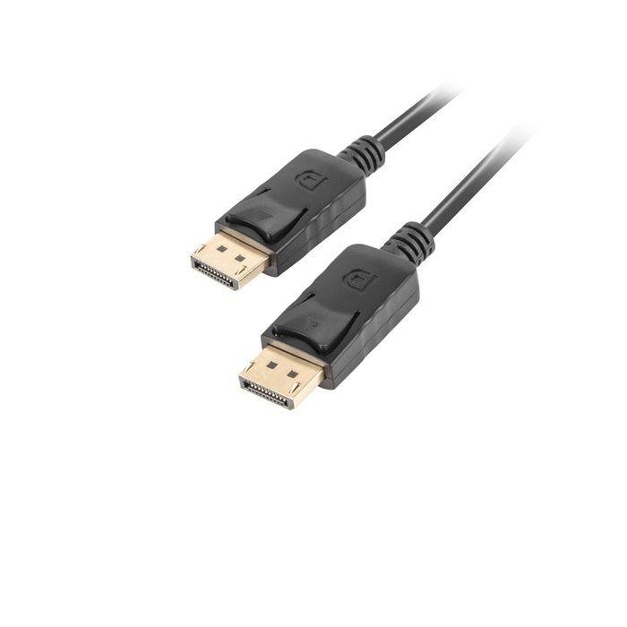 Cabo DisplayPort LANBERG CA-DPDP-10CC-0010-BK (1 m - Preto) — miniatura 2