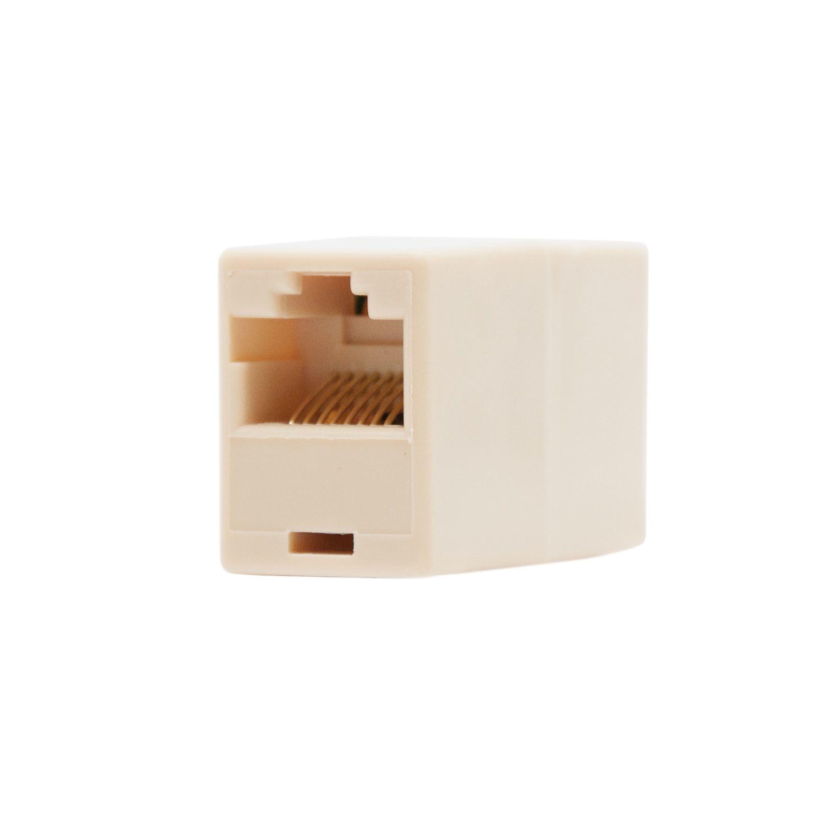 União de Rede RJ45 NANOCABLE 10.21.0401-OEM (2x RJ45 fêmea - Cabo redondo RJ45 - Bege), miniatura 3