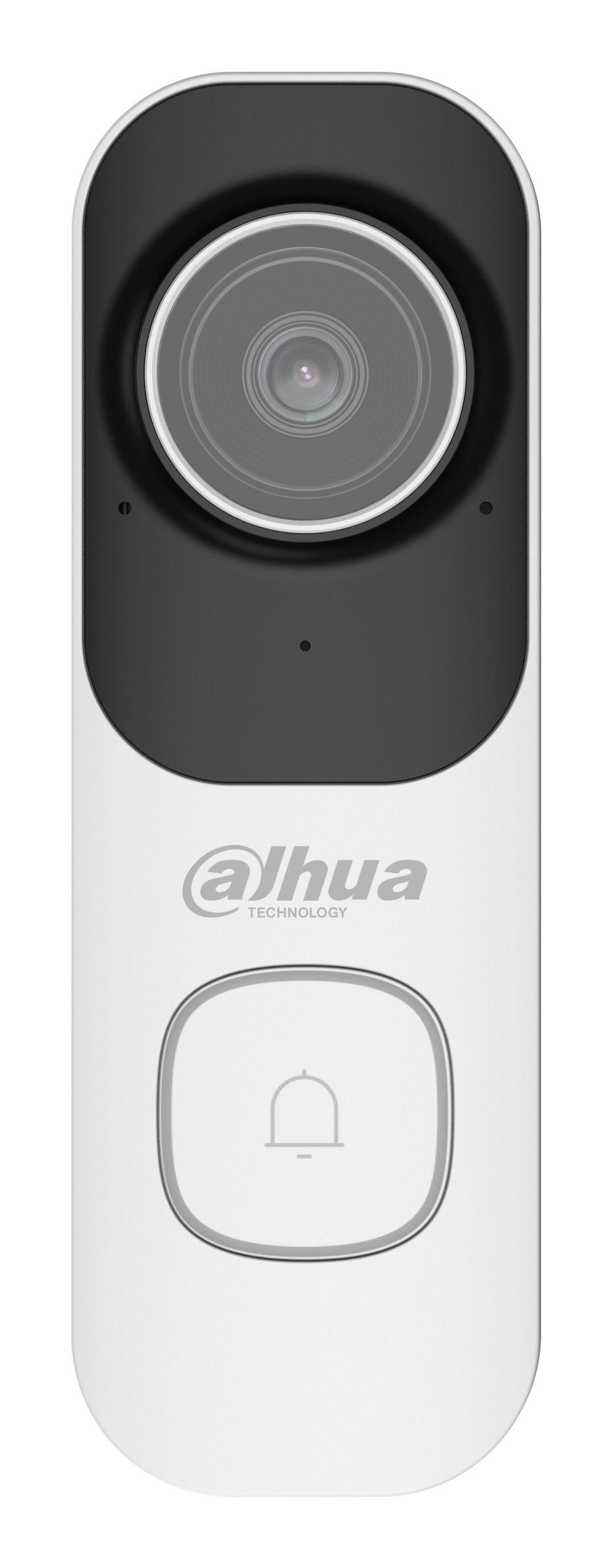 Campainha de Vídeo DAHUA DB41AW (Plástico - Preto e Branco)
