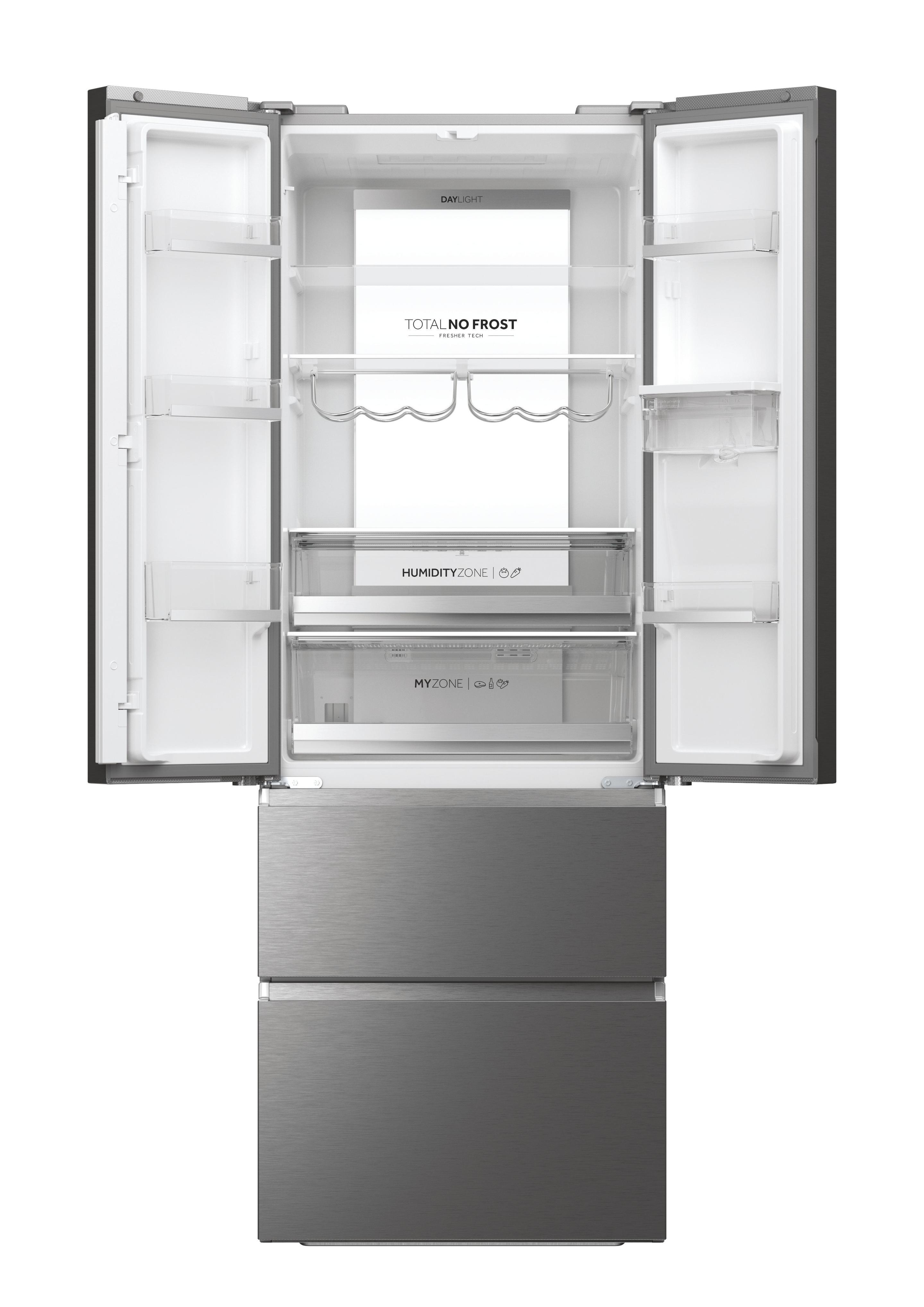 Frigorífico Americano Multiportas Independente HAIER HFW7720EWMP (477 L - 200,6x70x67,5 cm - 70 cm - Cinzento) — miniatura 2