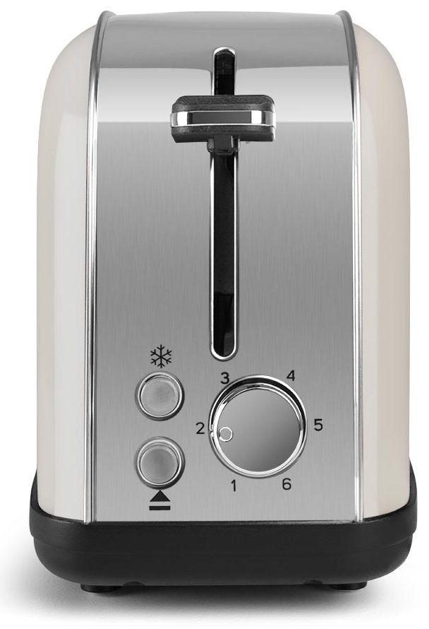 Torradeira ORBEGOZO TOV6210 (850 W - 2 fatias - Aço inoxidável - Bege), miniatura 4