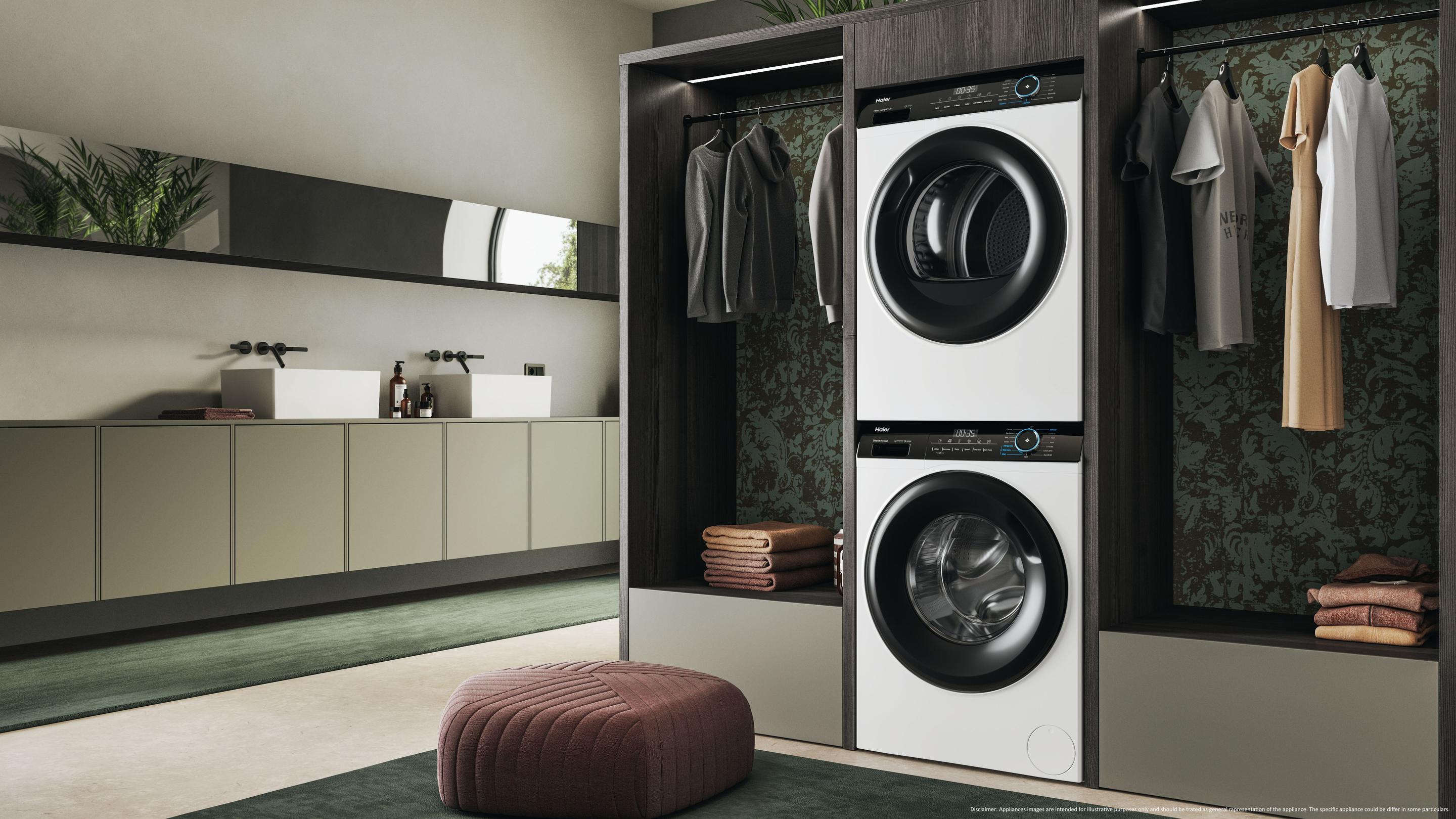 Máquina de Secar Roupa Independente HAIER HD90-A2939IB (9 kg - Bomba de calor - Direita - Branco) — miniatura 11