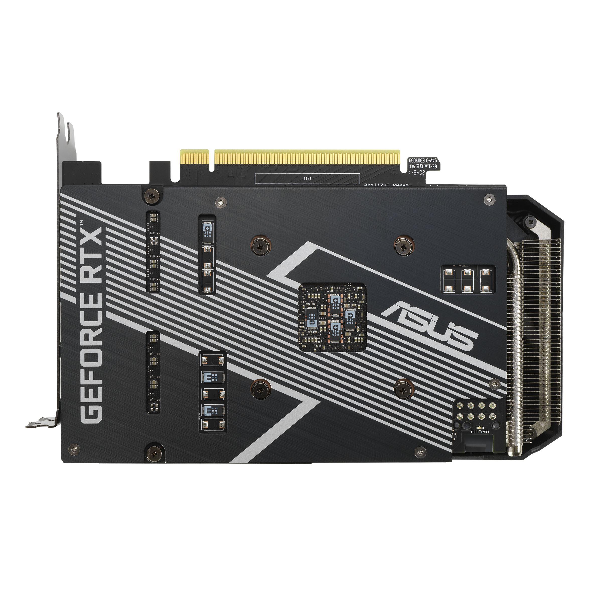 Placa Gráfica ASUS DUAL-RTX3060-O12G-V2 (GeForce RTX 3060 - 15 Gbps - 12 GB - Preto), miniatura 3