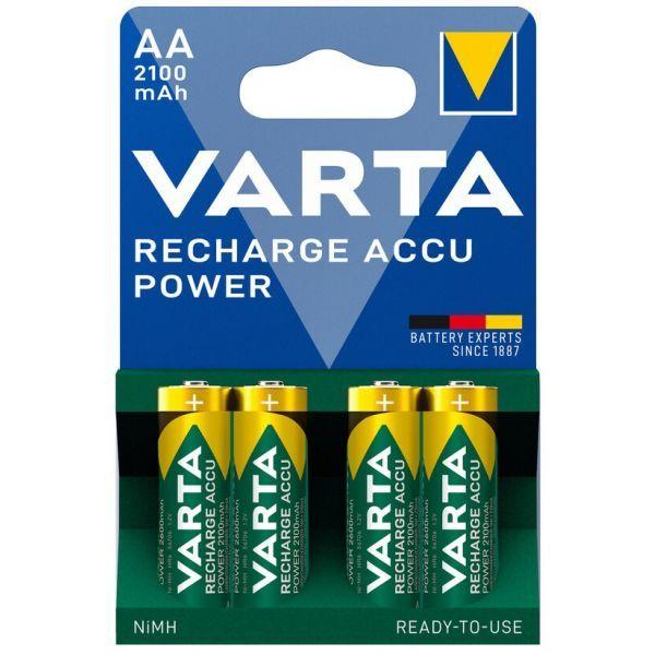 Pilhas Recarregáveis VARTA 56706B (Dourado e Verde) — imagem 1