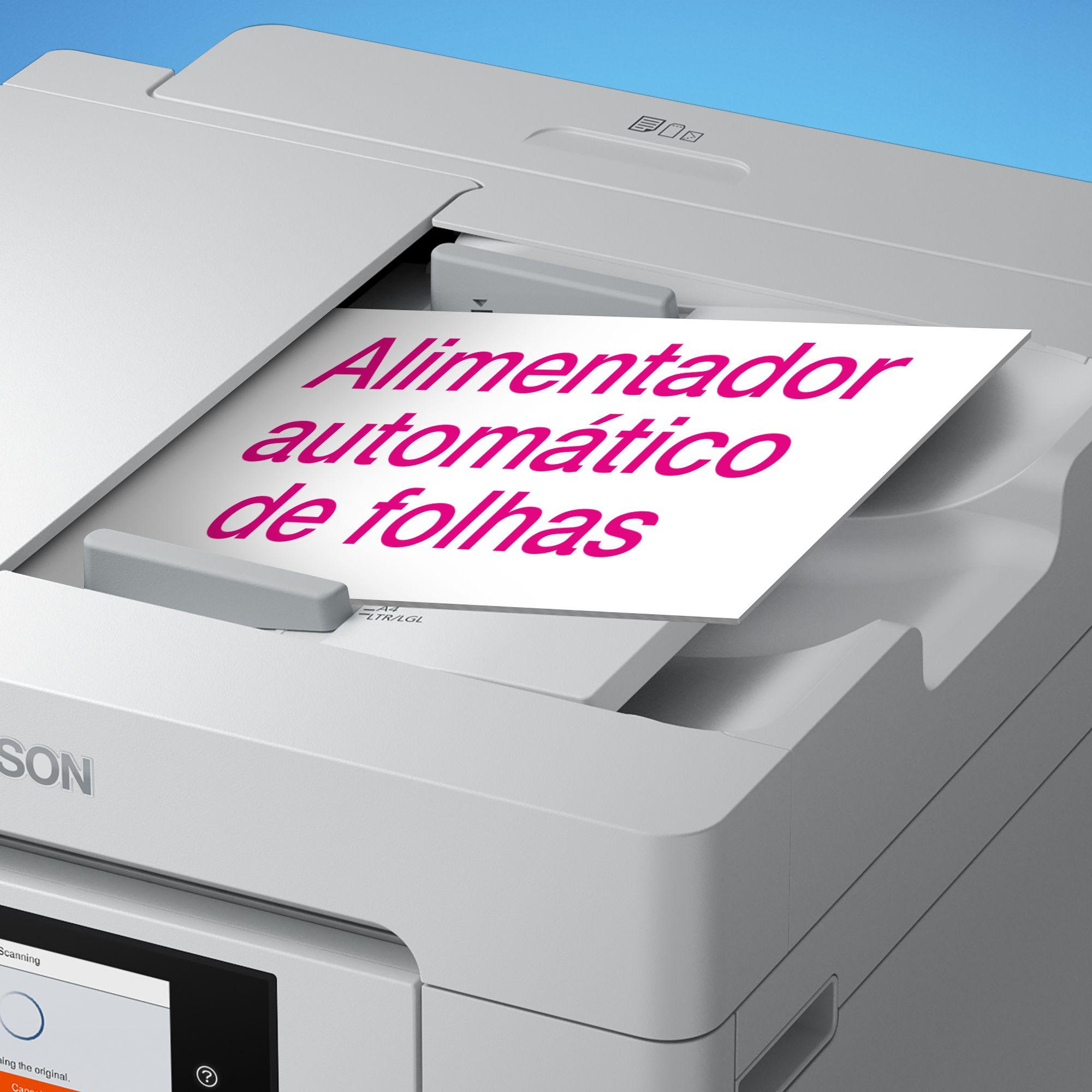 Impressora Multifunções EPSON EcoTank Pro ET-5885 (A4 - Impressão a cores - 250 folhas - Preto e Branco) — miniatura 5