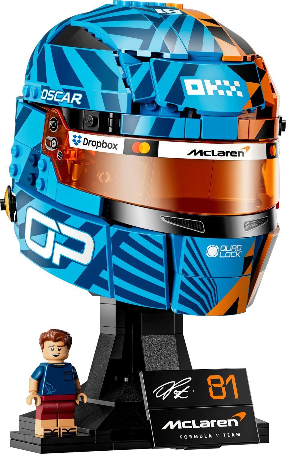 LEGO 43017 Editions Capacete McLaren Mastercard F1® Team de Oscar Piastri (14+ anos - 793 peças)