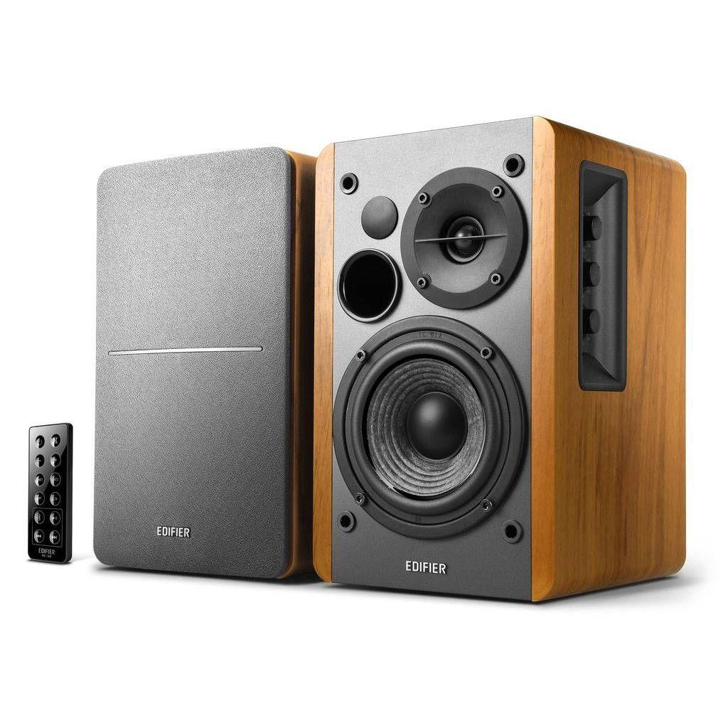 Colunas Hi-Fi EDIFIER R1280DBS (Com fios e sem fios - 42 W - 2,0 canais - Madeira/Preto), miniatura 2