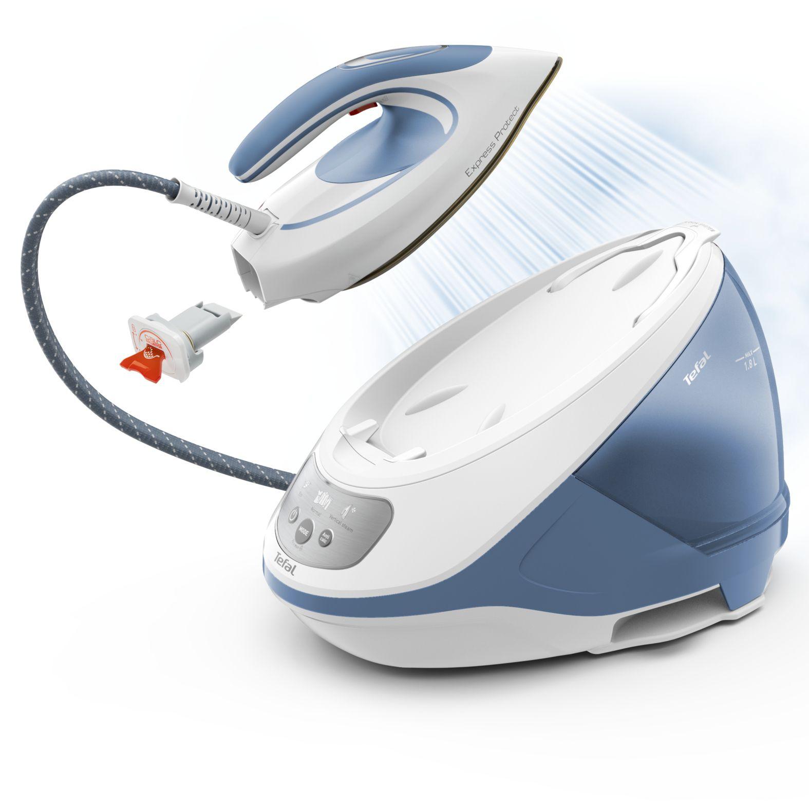 Centro de Engomar TEFAL SV9202E0 (2800 W - 1,8 l - 7,5 bar - Branco e Azul), miniatura 2