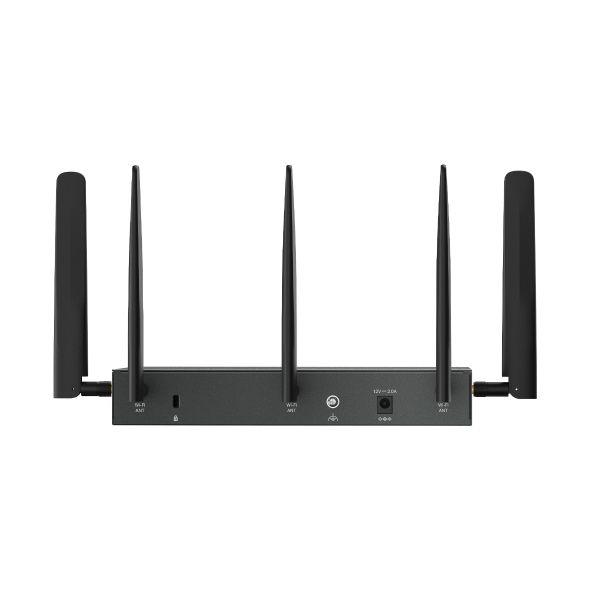 Router TP-LINK Omada ER706W-4G (Wi-Fi 6 - 2402 Mbit/s - Dual-band - Preto), miniatura 4