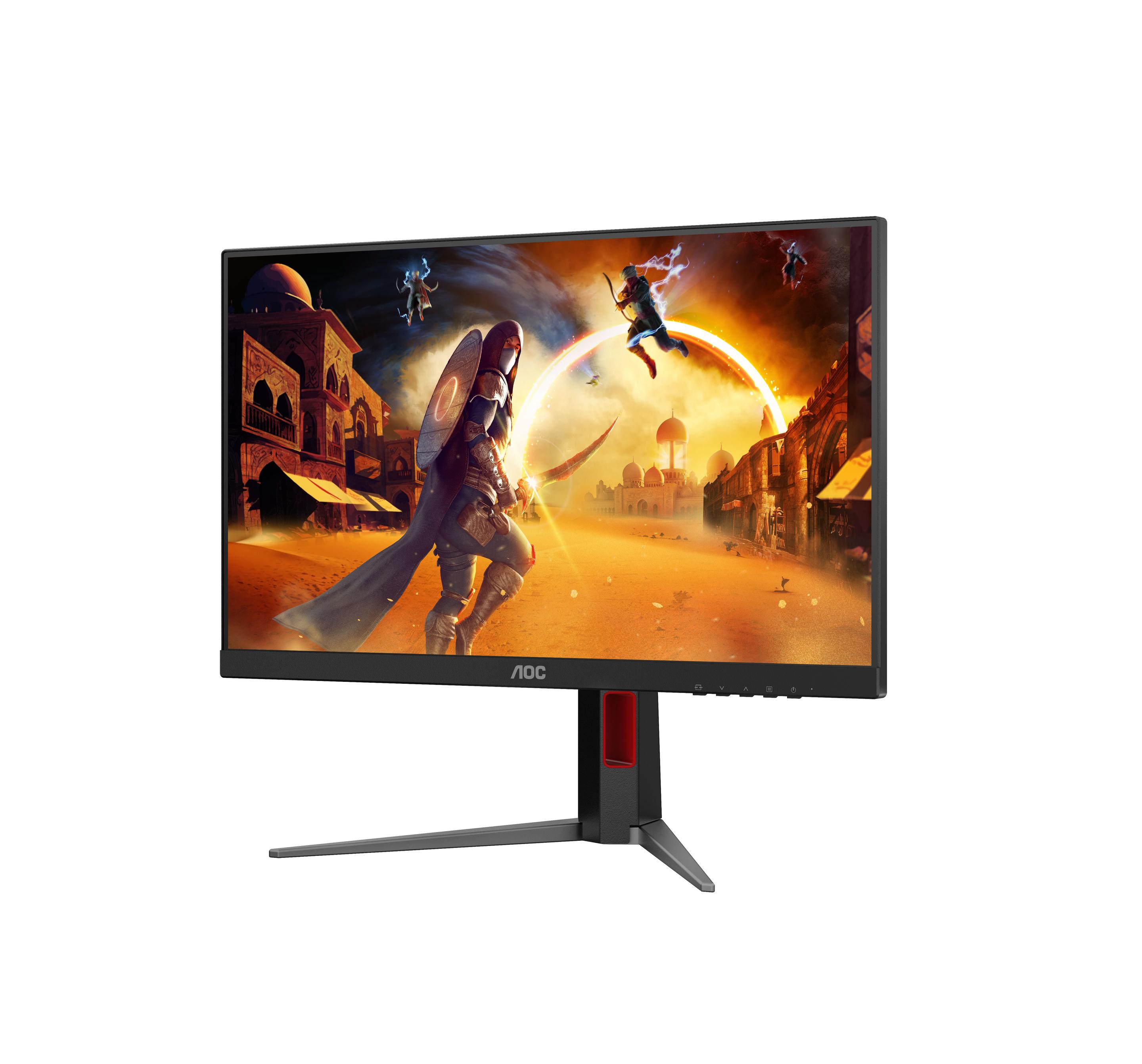 Monitor AOC 24G4HA (23,8" - Fast IPS - 200 Hz - Preto e Vermelho) — miniatura 7