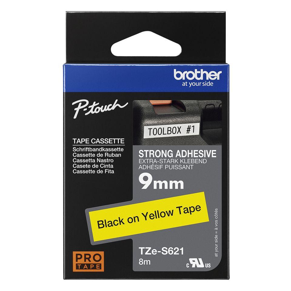 Fita de Impressão BROTHER TZE-S621 (9 mm x 8 m), miniatura 4