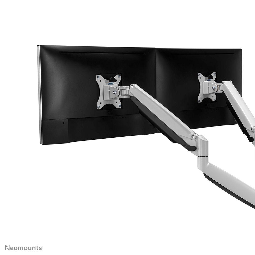 Suporte de Secretária para 2 Monitores NEOMOUNTS NM-D750DWHITE (81,3 cm - Branco), miniatura 5