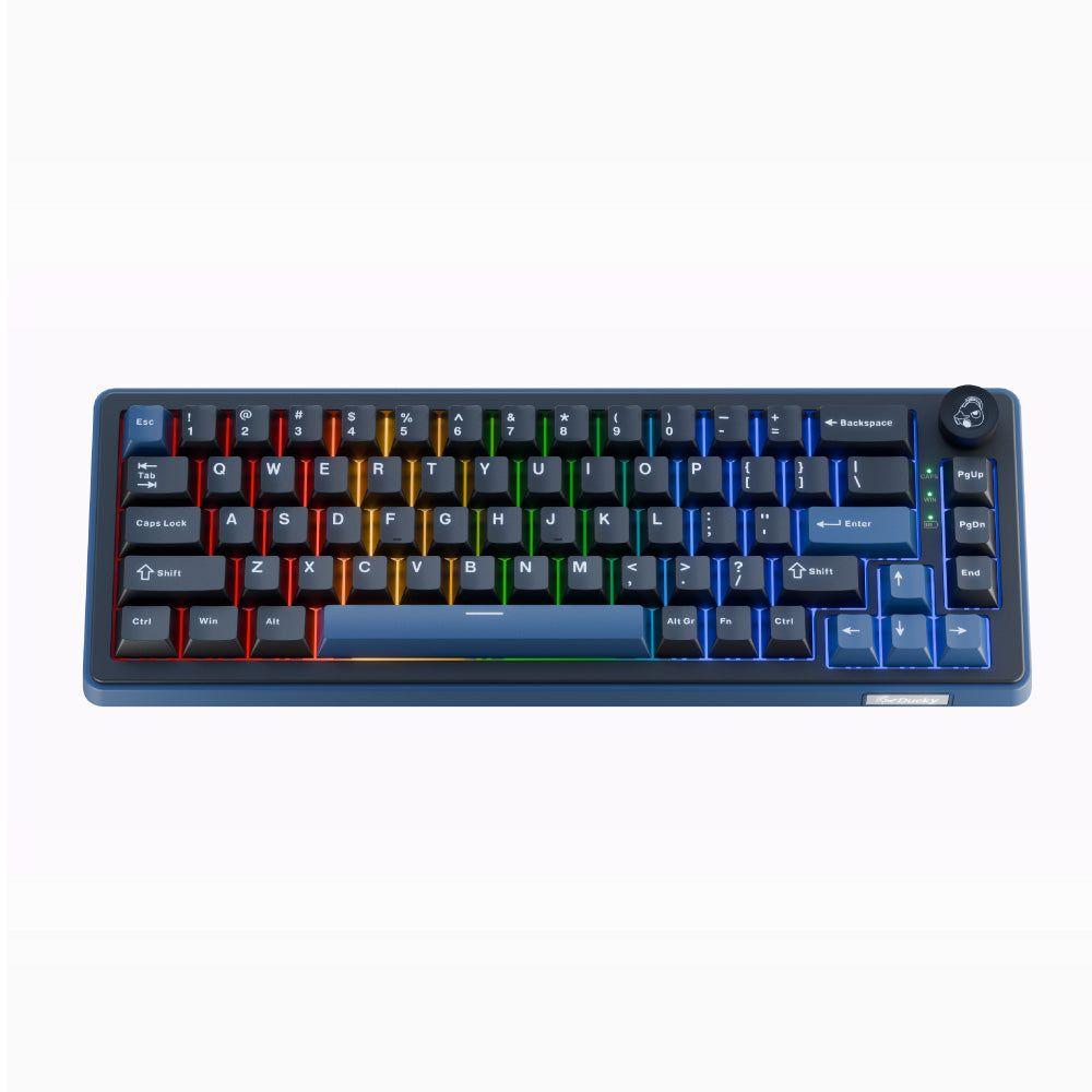 Teclado DUCKY OK-M 65 (ANSI US - KTT Wine Red - 65%), miniatura 2