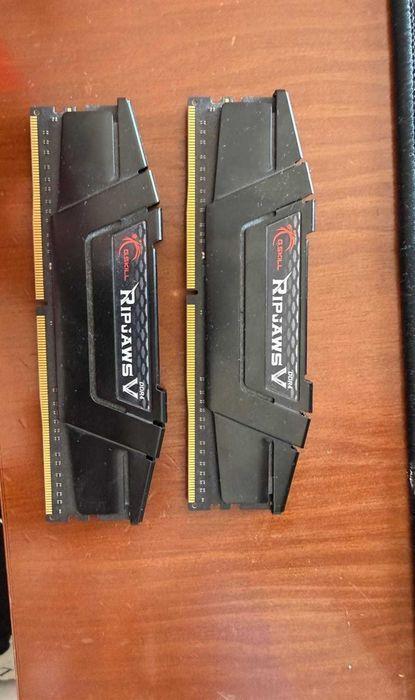 Memória RAM G.SKILL Ripjaws V F4-3200C16D-16GVGB (3200 MHz - 16 GB - DIMM), miniatura 5