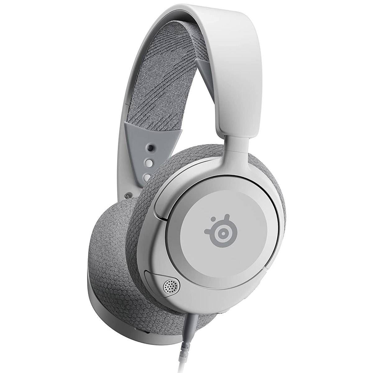 Headset Gaming STEELSERIES Arctis Nova 1P (Binaural - Com fios - Intra-aural - Branco), miniatura 2