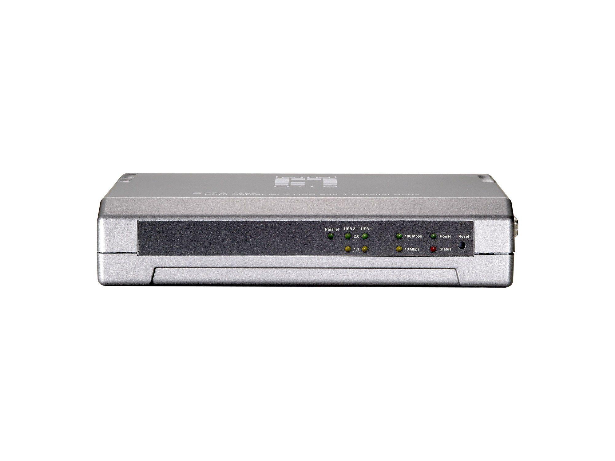 Servidor de Impressão LEVELONE FPS-1033 (Ethernet LAN - 10, 100 Mbit/s - Cinzento), miniatura 4