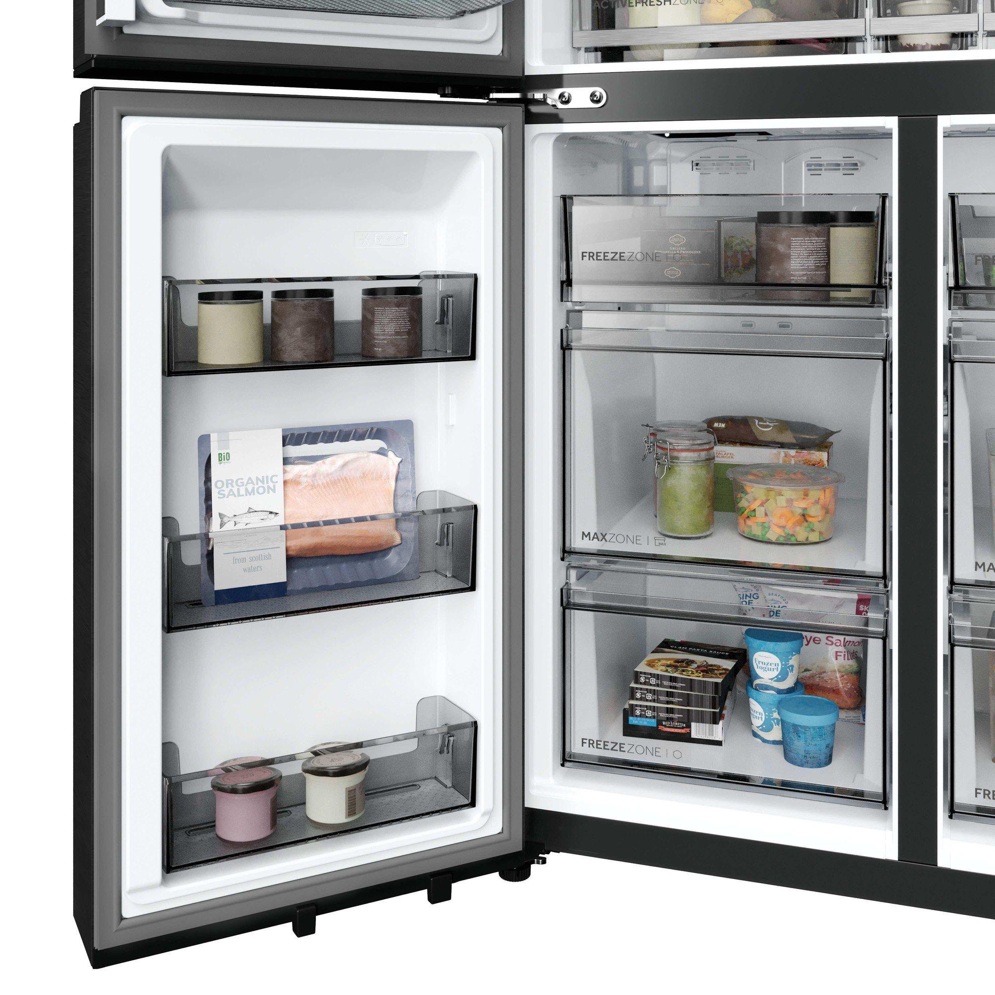 Frigorífico Americano Independente HAIER HCR59F18DNMB (705 L - 182,5x90,5x73,8 cm - 183 cm - Preto), miniatura 10