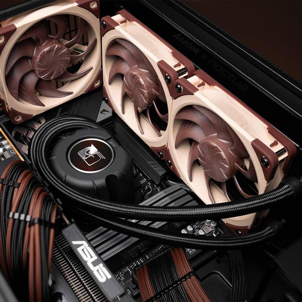 Water Cooler CPU NOCTUA NL-LC1-24 (120 mm - 1800 RPM - 4 pinos - Preto/Castanho), miniatura 4