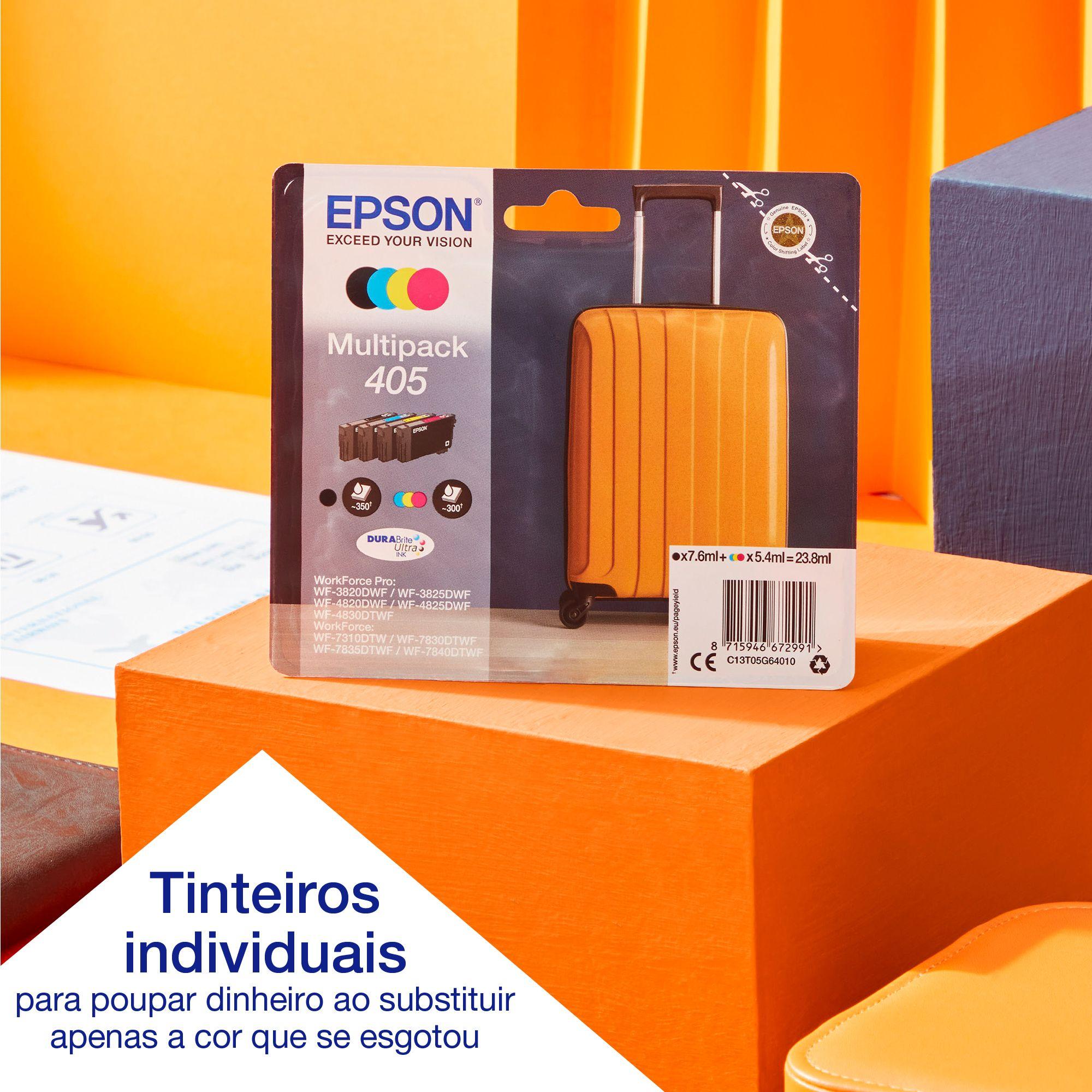 Impressora Multifunções EPSON WorkForce Pro WF-3820DWF (A4 - Impressão a cores - 250 folhas - Preto) — miniatura 7