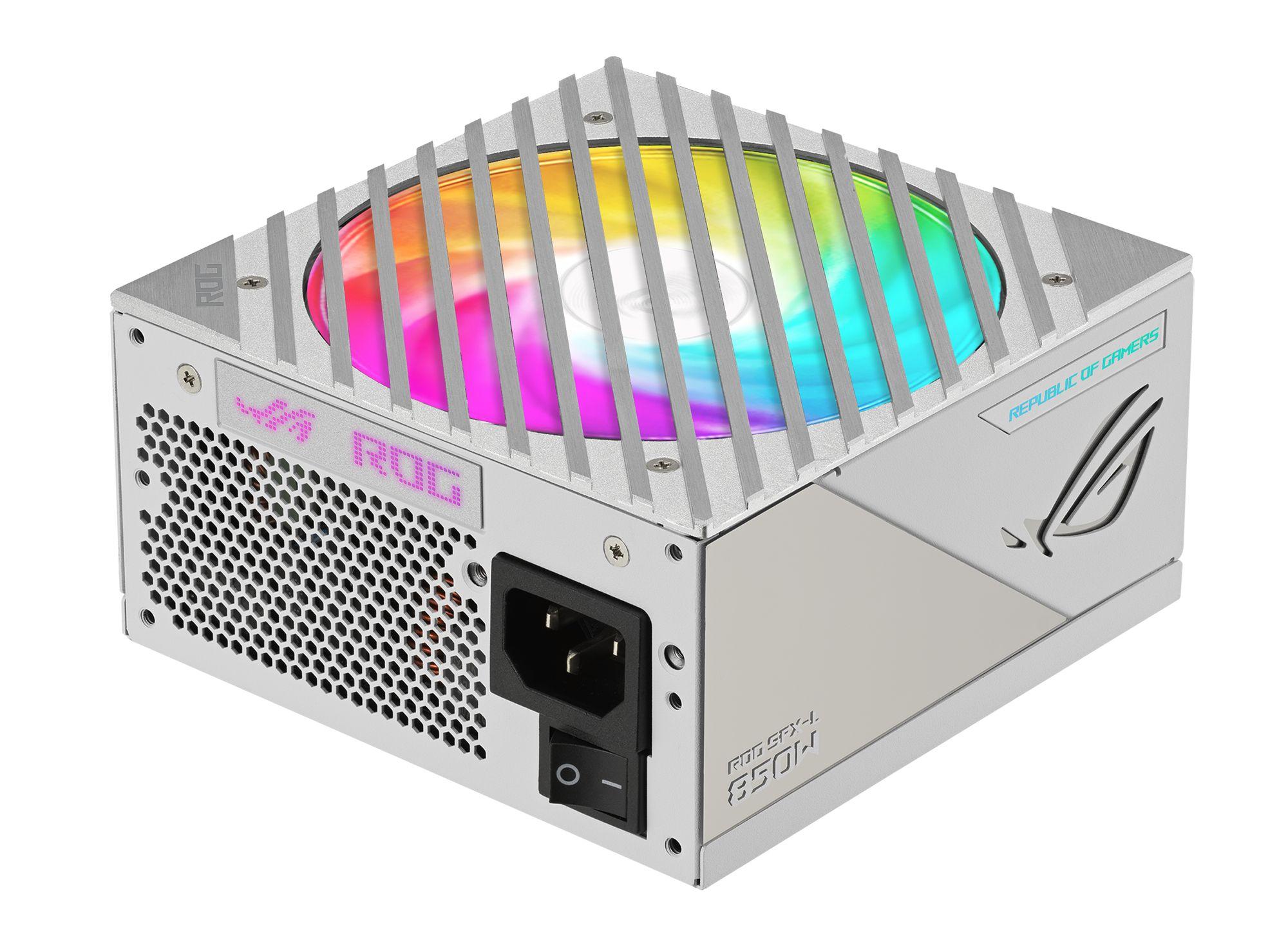 Fonte de Alimentação ASUS ROG Loki SFX-L 850W Platinum White (SFX-L - 850 W - Caixa - Branco), miniatura 6