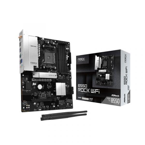 Motherboard ASROCK B550 Rock WiFi (AM4 - ATX - AMD B550)