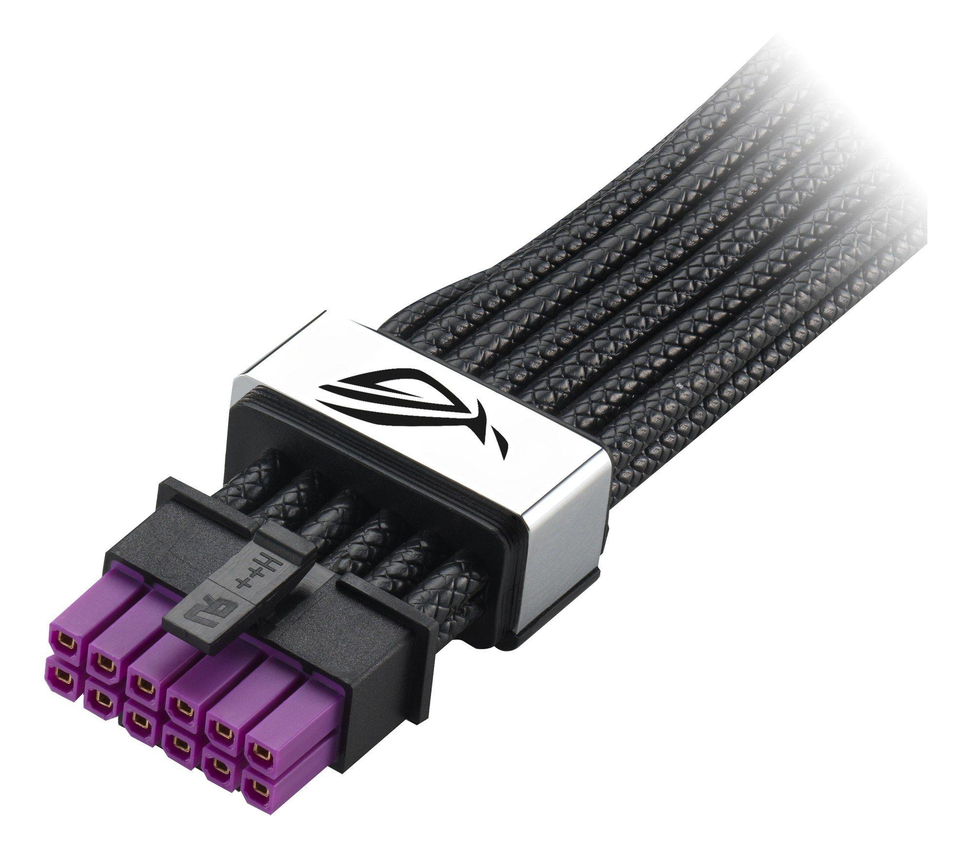 Cabo de Alimentação Interno ASUS ROG-EQUALIZER (PCI-E 16 pinos - 0,75 m - Preto) — miniatura 9