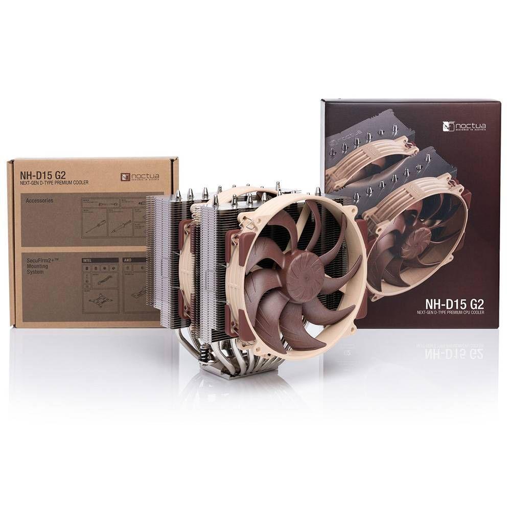 Cooler CPU NOCTUA NH-D15 G2 (140 mm - 1500 RPM - 4-pin - Castanho), miniatura 2