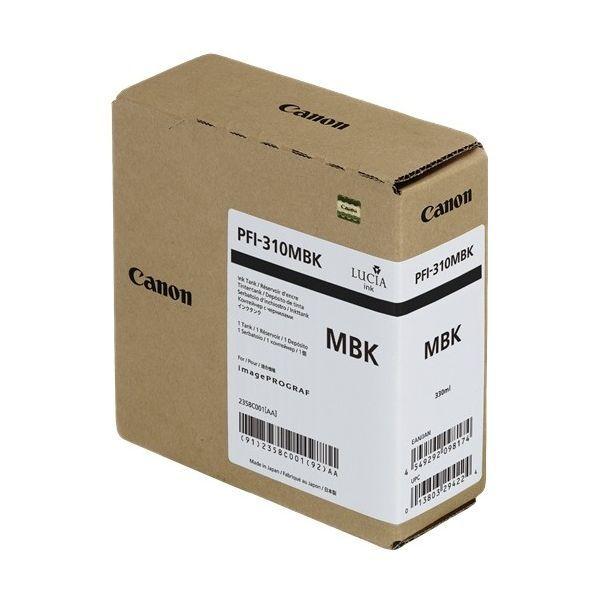 Tinteiro CANON PFI-310MBK (Preto mate), miniatura 2